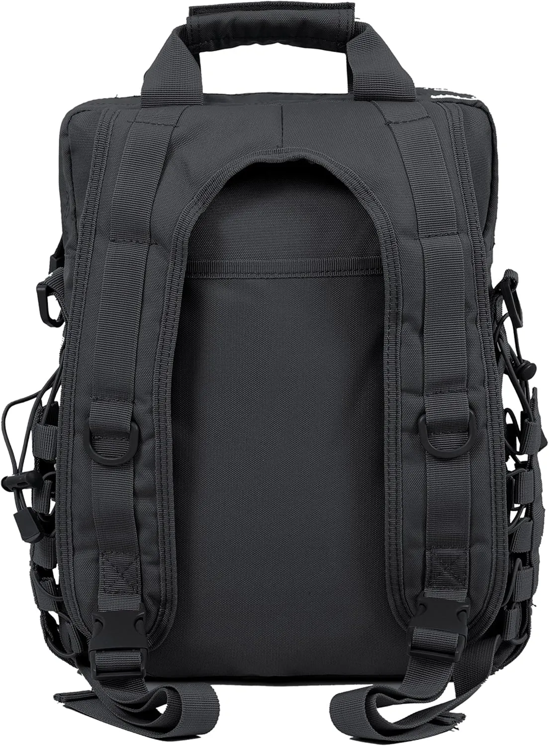 Seibertron Waterproof Molle Tactical 14"(inch) Laptop Sling BAG Backpack Black