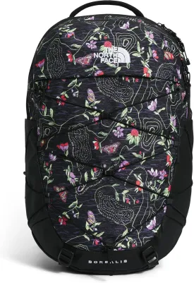 THE NORTH FACE Women's Borealis Commuter Laptop Backpack, TNF Black IWD Print/TNF Black, One Size
