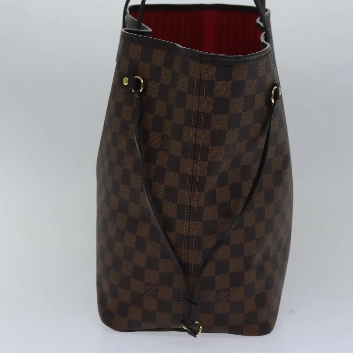 Trendy Inspired Louis Vuitton Damier Ebene Neverfull Gm Tote Bag N51106 Lv Auth 86989sa