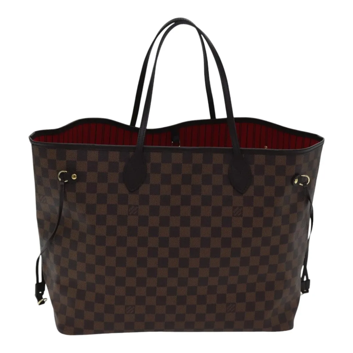 Trendy Inspired Louis Vuitton Damier Ebene Neverfull Gm Tote Bag N51106 Lv Auth 86989sa