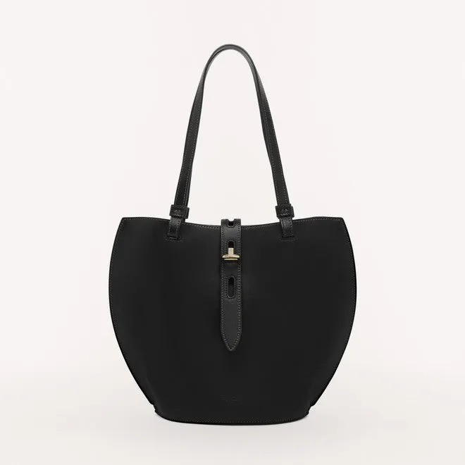 UNICA FURLA TOTE BAG IN BLACK