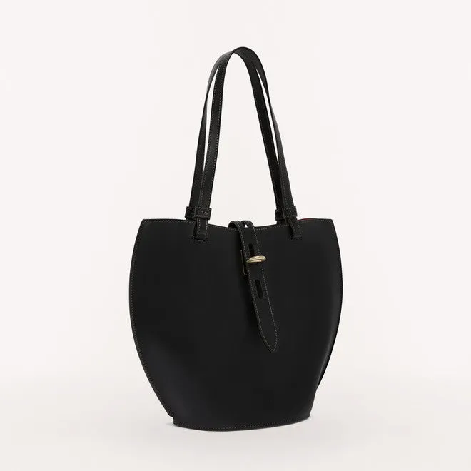 UNICA FURLA TOTE BAG IN BLACK