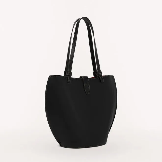UNICA FURLA TOTE BAG IN BLACK