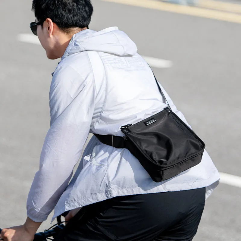 Urban Defender: Light Series Travel Waterproof Leather Sling Bag