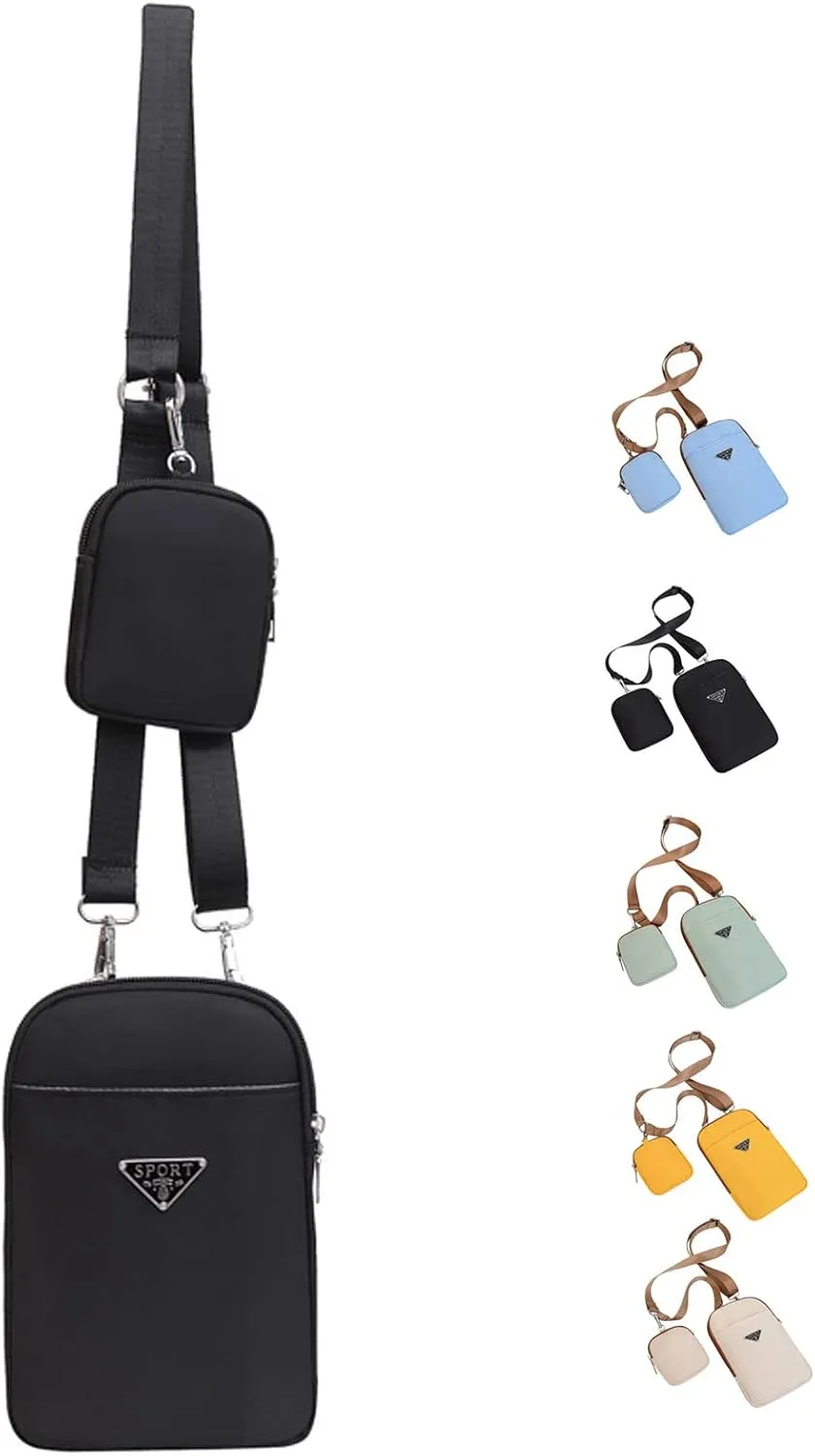 Valentoria Small Crossbody Bag Cell Phone Purse Womens Travel Messenger Wallet Casual Sport Daypack Zipper Coin Pouch