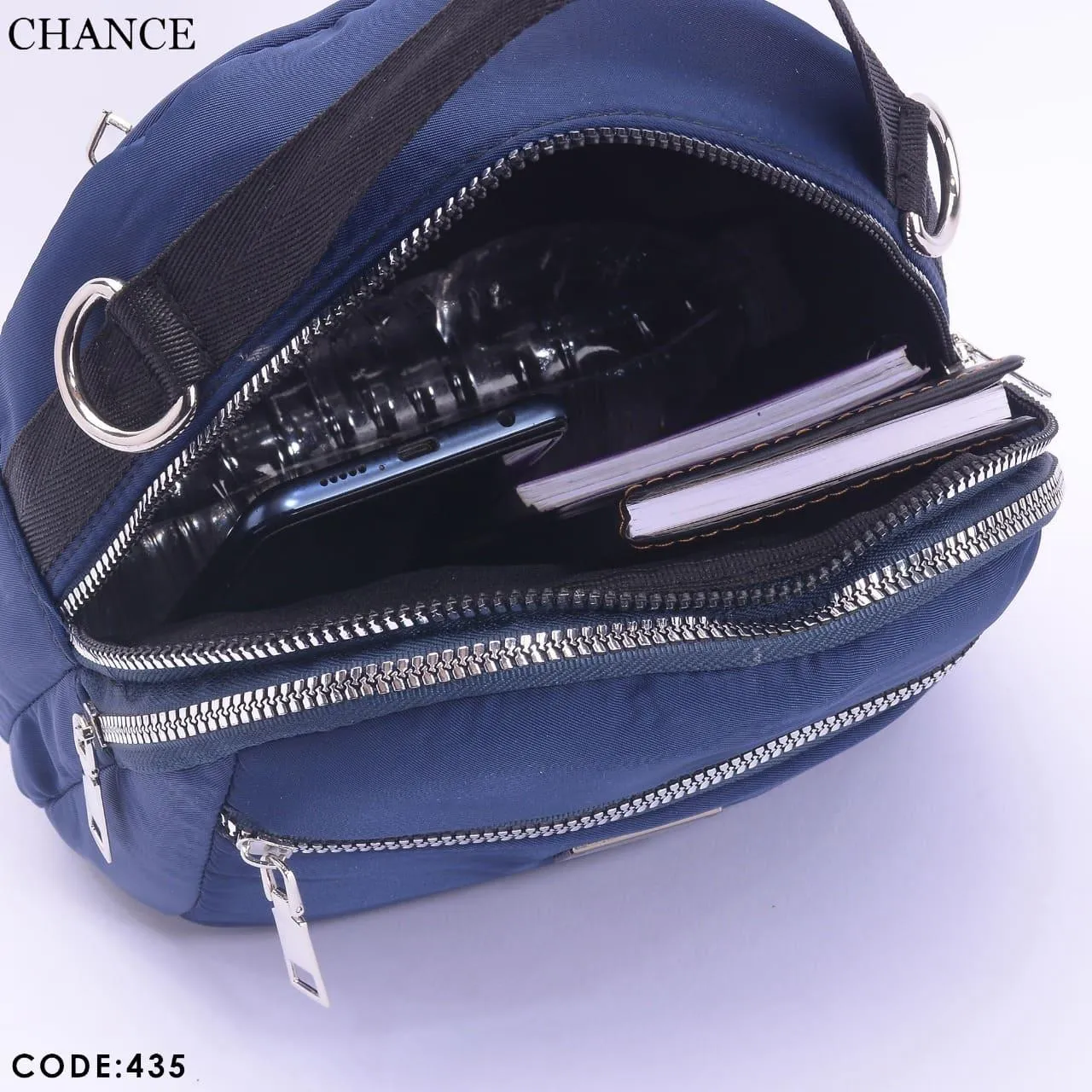 Waterproof bag - navy blue