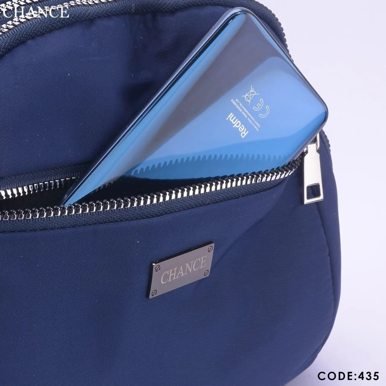 Waterproof bag - navy blue