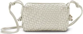 Woven Crossbody Bag for Women Small Woven Purse Vegan Leather Handbag Braided Purse Small Crossbody Bag