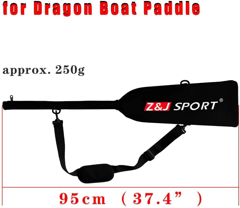 Z&J SPORT Bag for Dragon Boat Paddle/One paddle/Team Paddle/Space/Saving/Large Capacity/Adjustable Shoulder Strap/Carry Handle