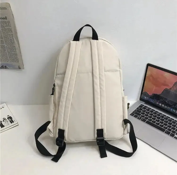 Zip Cotton Backpack Bag 7038