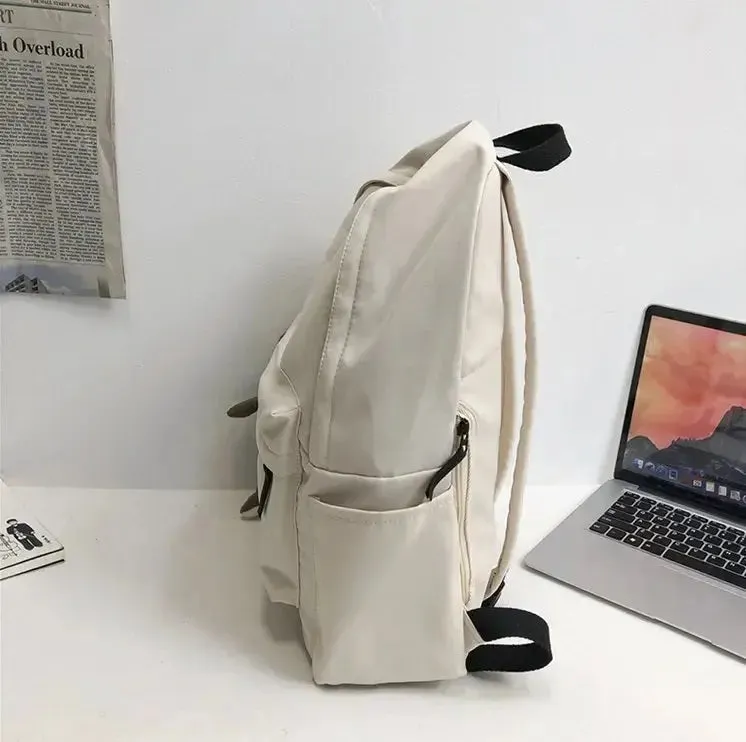 Zip Cotton Backpack Bag 7038