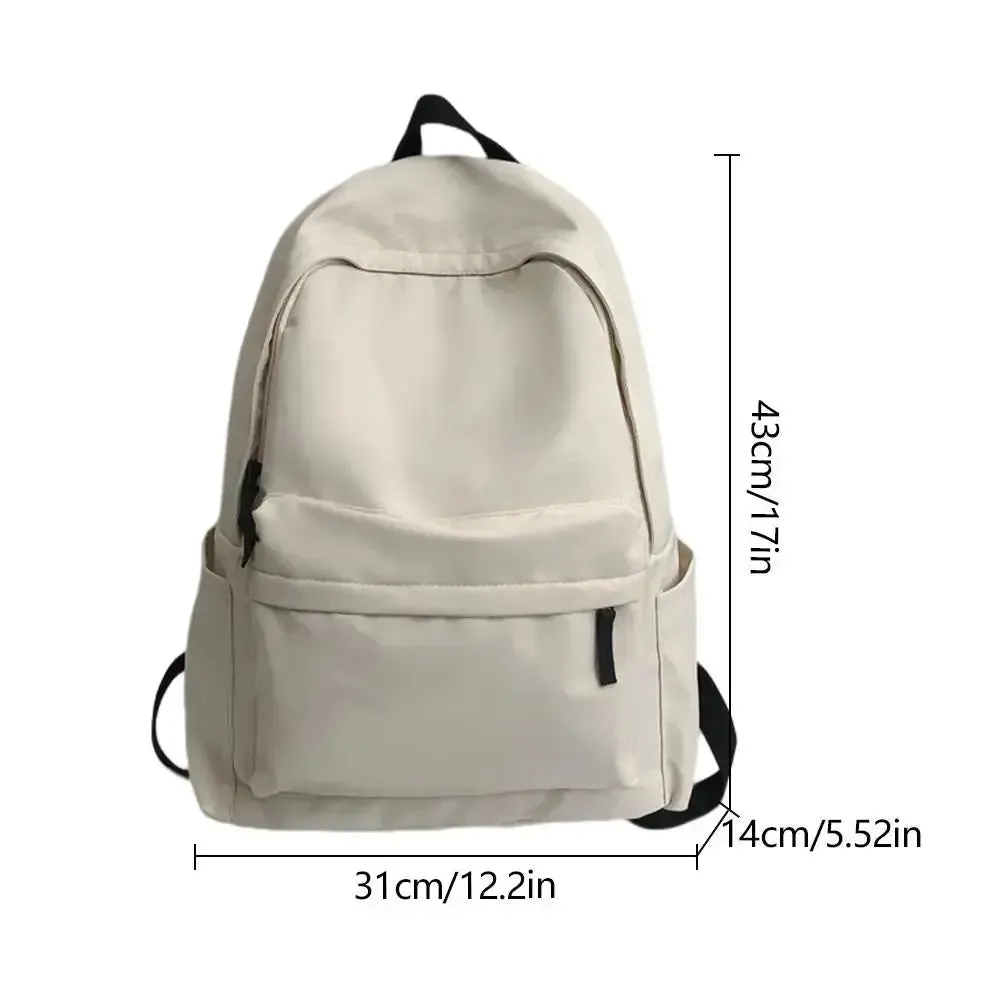 Zip Cotton Backpack Bag 7038