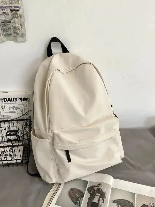 Zip Cotton Backpack Bag 7038